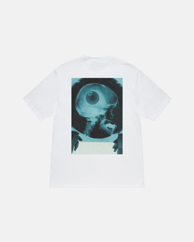 Stüssy X-Ray T-shirt Vita | Sverige 089TODNPK