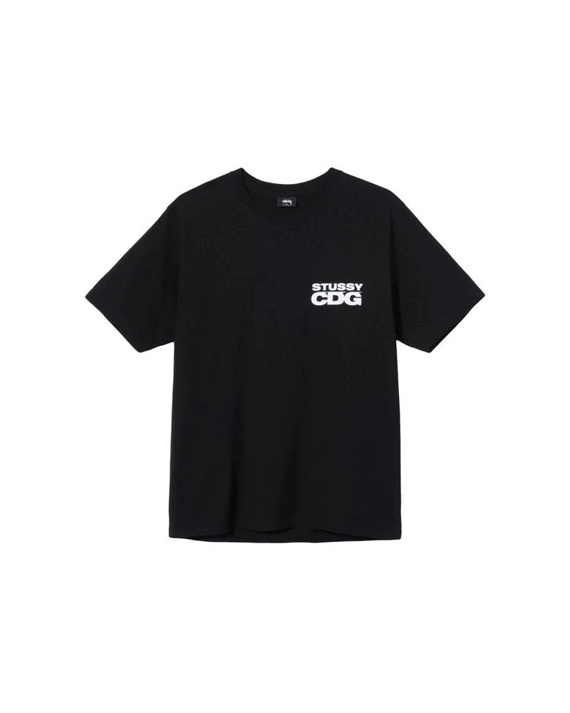 Stüssy X CDG T-shirt Svarta | Sverige 521VHDRSN