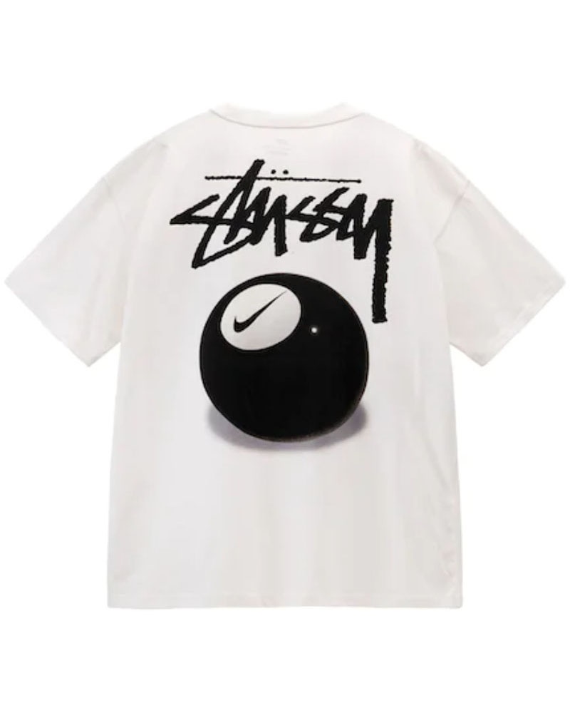 Stüssy X NK 8 Ball T-shirt Vita | Sverige 621IXZEUF