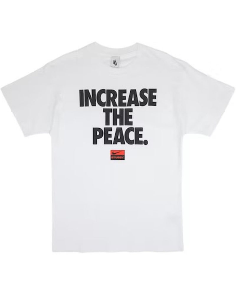 Stüssy X NK Increase The Peace T-shirt Vita | Sverige 807BGXFIY