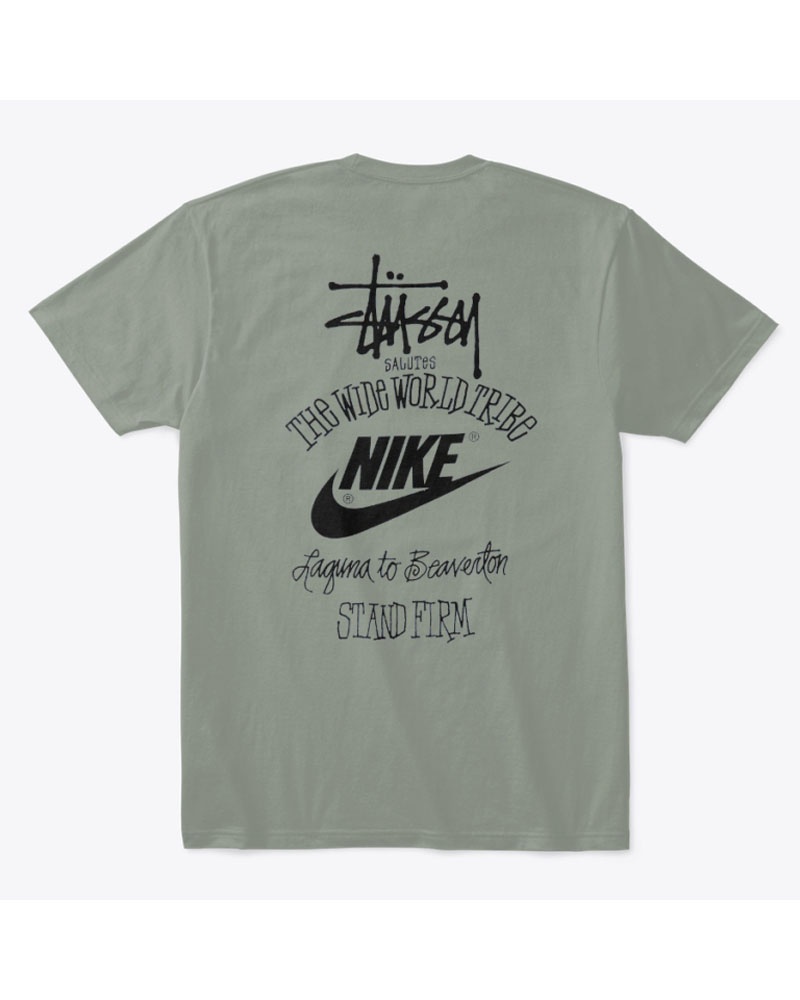 Stüssy X NK The Breda World Tribe T-shirt Grå | Sverige 801FQHZOG