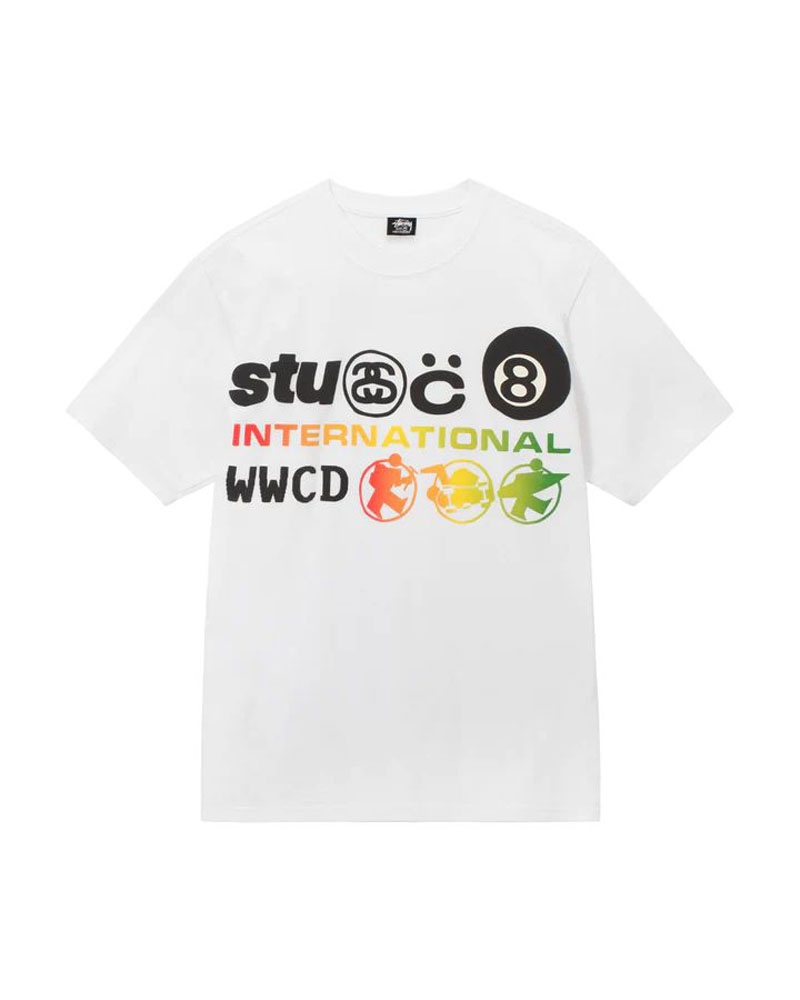 Stüssy & Cpfm International T-shirt Vita | Sverige 156TZURGP