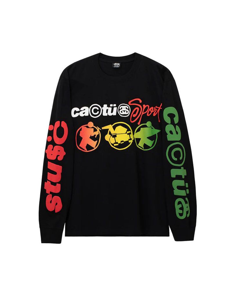 Stüssy & Cpfm Sport LS T-shirt Svarta | Sverige 816PWRDUS